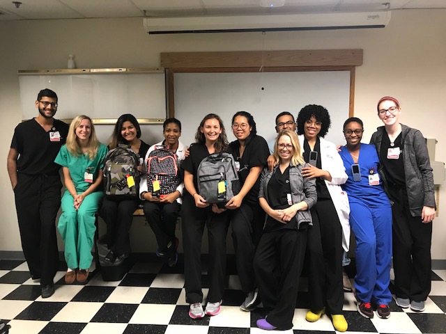OB-GYN Residents Participate in Operation Backpack