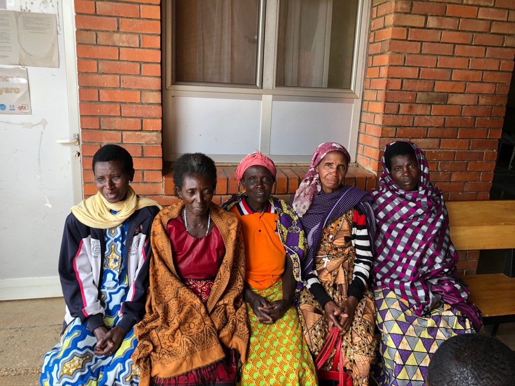 Women awaiting their surgeries.