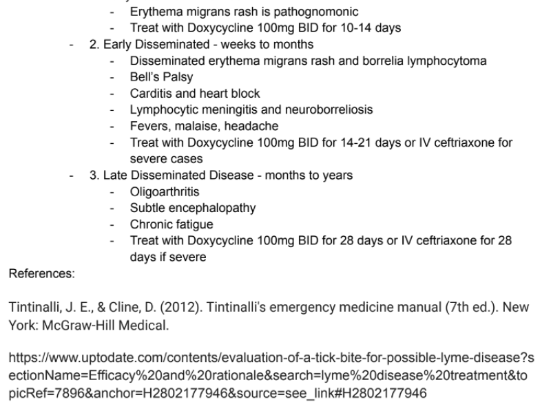 EMConference: Lyme Disease